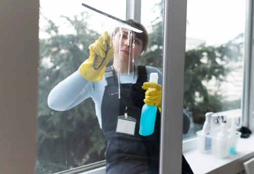 Nettoyage de vitres intérieures et extérieures à Batilly